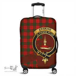 Looking for Scottish Erskine Modern Clan Tartan Luggage Cover - Crest Oldest Style? Check out our collection of Tartan Luggage Covers! Shop now at Scottishplaid.co!