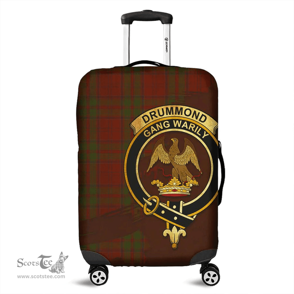 Looking for Scottish Drummond Clan Clan Tartan Luggage Cover - Crest Oldest Style? Check out our collection of Tartan Luggage Covers! Shop now at Scottishplaid.co!