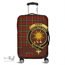 Looking for Scottish Kerr Ancient Clan Tartan Luggage Cover - Crest Oldest Style? Check out our collection of Tartan Luggage Covers! Shop now at Scottishplaid.co!