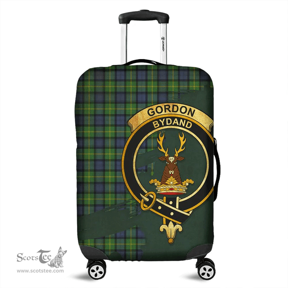 Looking for Scottish Gordon Old Ancient Clan Tartan Luggage Cover - Crest Oldest Style? Check out our collection of Tartan Luggage Covers! Shop now at Scottishplaid.co!