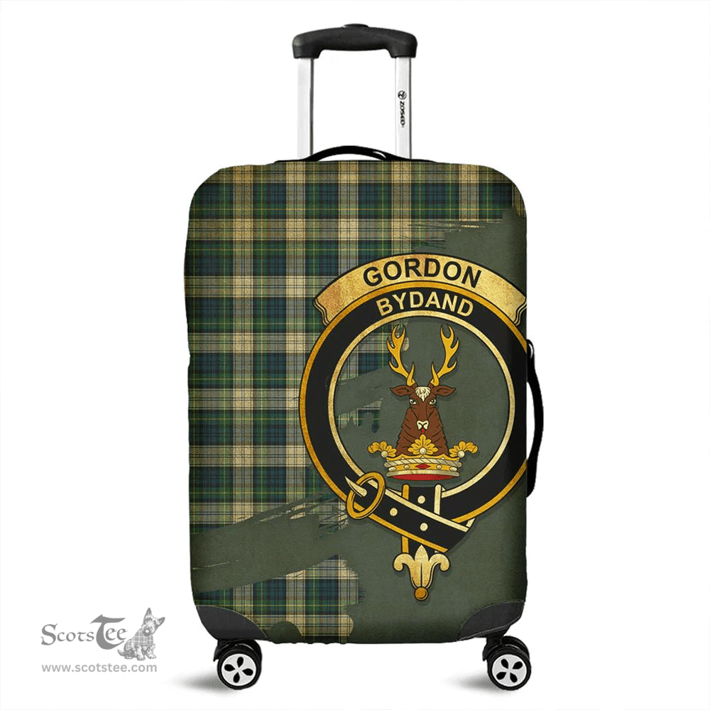 Looking for Scottish Gordon Dress Ancient Clan Tartan Luggage Cover - Crest Oldest Style? Check out our collection of Tartan Luggage Covers! Shop now at Scottishplaid.co!