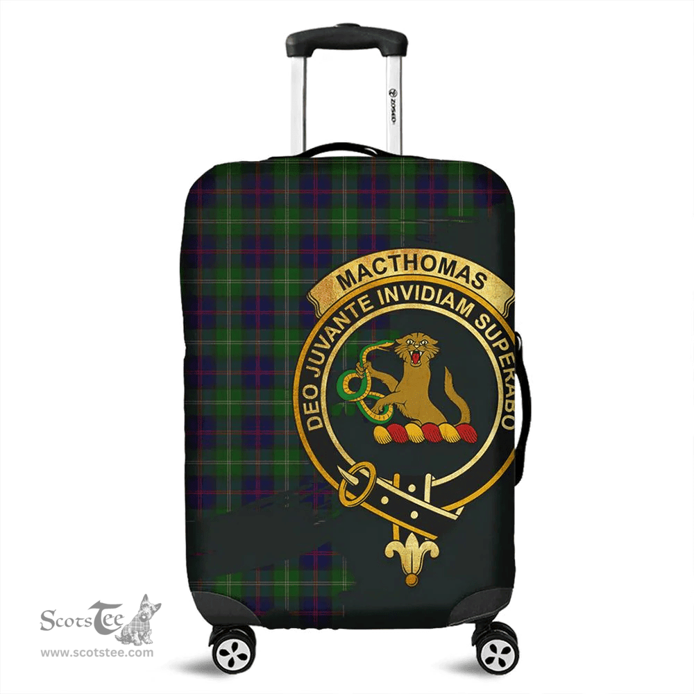 Looking for Scottish MacThomas Modern Clan Tartan Luggage Cover - Crest Oldest Style? Check out our collection of Tartan Luggage Covers! Shop now at Scottishplaid.co!