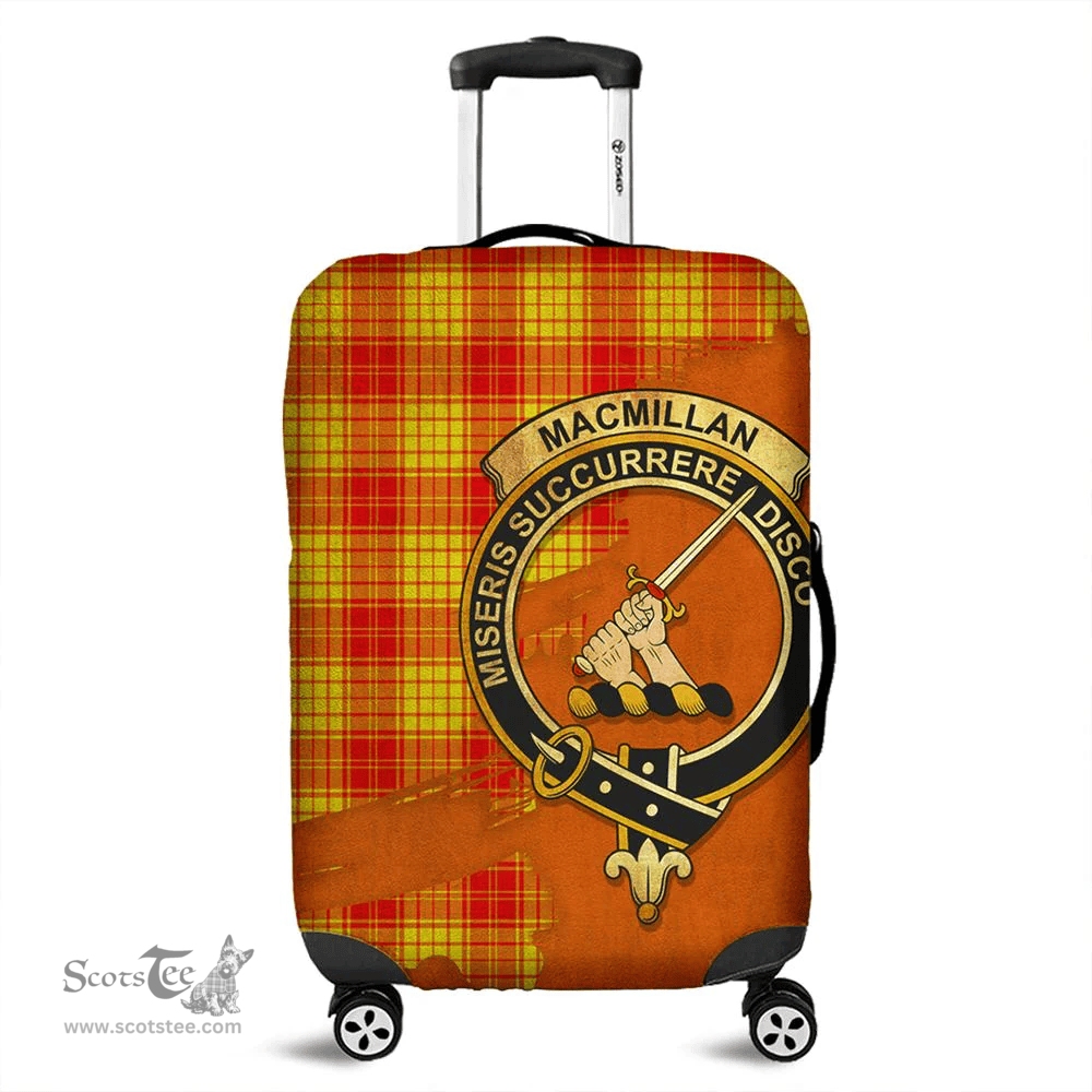Looking for Scottish MacMillan Clan Clan Tartan Luggage Cover - Crest Oldest Style? Check out our collection of Tartan Luggage Covers! Shop now at Scottishplaid.co!