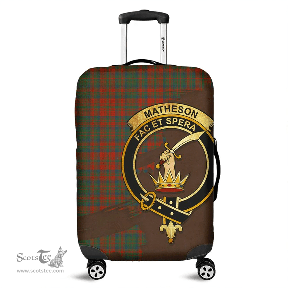 Looking for Scottish Matheson Ancient Clan Tartan Luggage Cover - Crest Oldest Style? Check out our collection of Tartan Luggage Covers! Shop now at Scottishplaid.co!