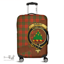 Looking for Scottish Grant Ancient Clan Tartan Luggage Cover - Crest Oldest Style? Check out our collection of Tartan Luggage Covers! Shop now at Scottishplaid.co!