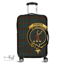 Looking for Scottish Fraser Hunting Ancient Clan Tartan Luggage Cover - Crest Oldest Style? Check out our collection of Tartan Luggage Covers! Shop now at Scottishplaid.co!