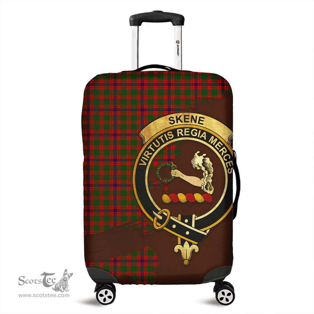Looking for Scottish Skene Modern Clan Tartan Luggage Cover - Crest Oldest Style? Check out our collection of Tartan Luggage Covers! Shop now at Scottishplaid.co!