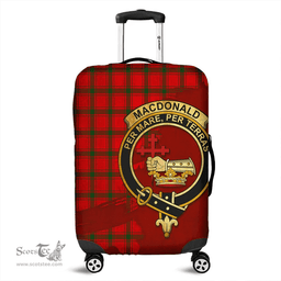 Looking for Scottish MacDonald of Sleat Clan Tartan Luggage Cover - Crest Oldest Style? Check out our collection of Tartan Luggage Covers! Shop now at Scottishplaid.co!