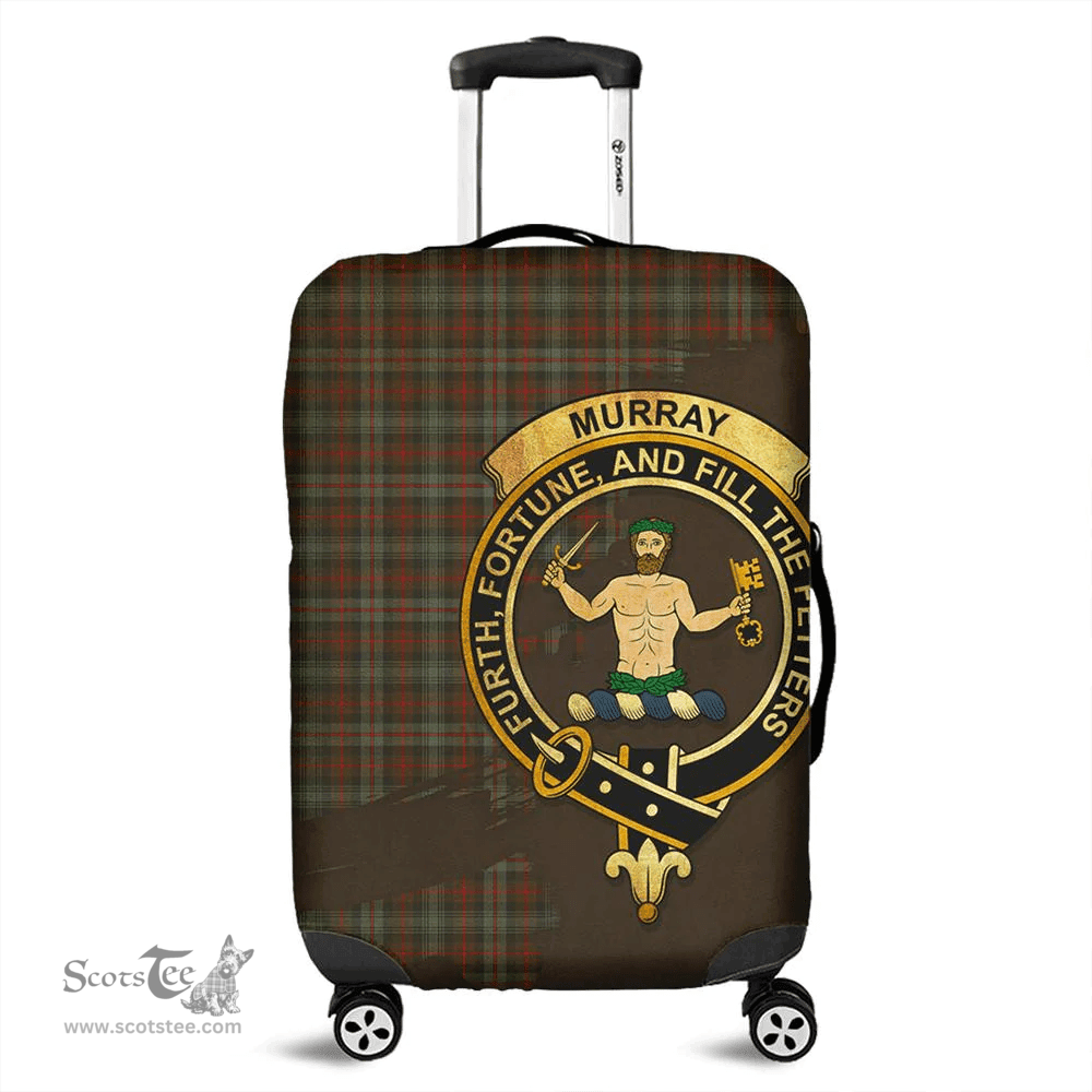 Looking for Scottish Murray of Atholl Weathered Clan Tartan Luggage Cover - Crest Oldest Style? Check out our collection of Tartan Luggage Covers! Shop now at Scottishplaid.co!