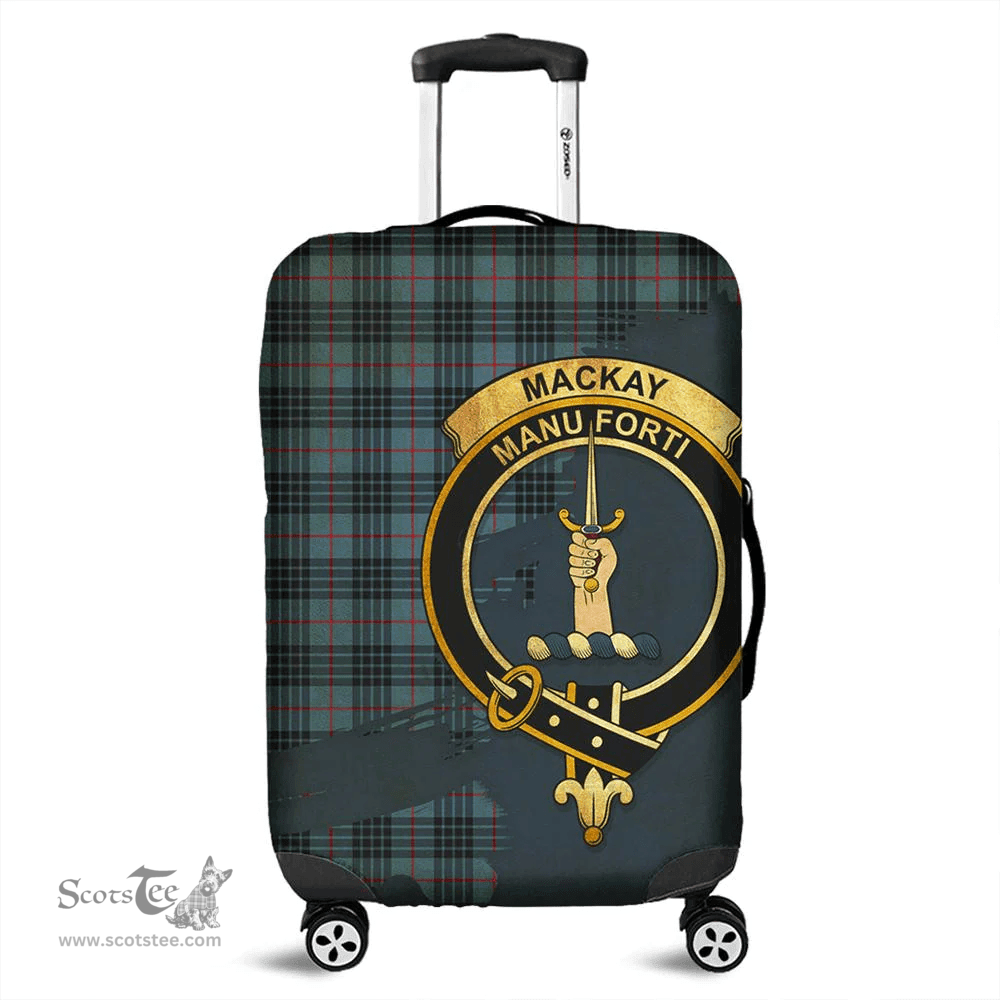Looking for Scottish MacKay Blue Clan Tartan Luggage Cover - Crest Oldest Style? Check out our collection of Tartan Luggage Covers! Shop now at Scottishplaid.co!
