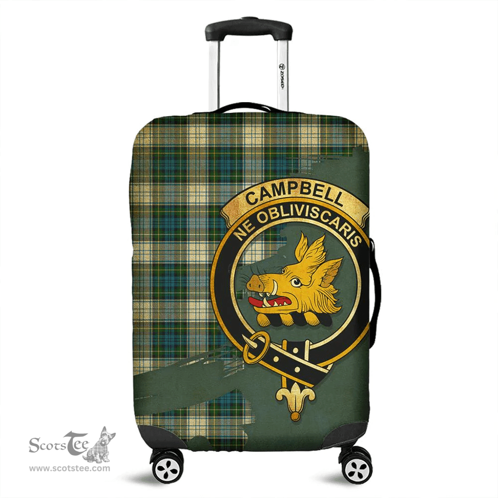 Looking for Scottish Campbell Dress Clan Tartan Luggage Cover - Crest Oldest Style? Check out our collection of Tartan Luggage Covers! Shop now at Scottishplaid.co!