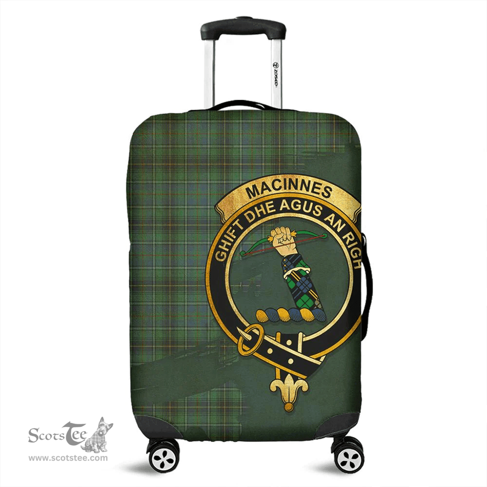 Looking for Scottish MacInnes Ancient Clan Tartan Luggage Cover - Crest Oldest Style? Check out our collection of Tartan Luggage Covers! Shop now at Scottishplaid.co!