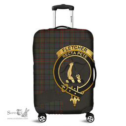 Looking for Scottish Fletcher of Dunans Clan Tartan Luggage Cover - Crest Oldest Style? Check out our collection of Tartan Luggage Covers! Shop now at Scottishplaid.co!