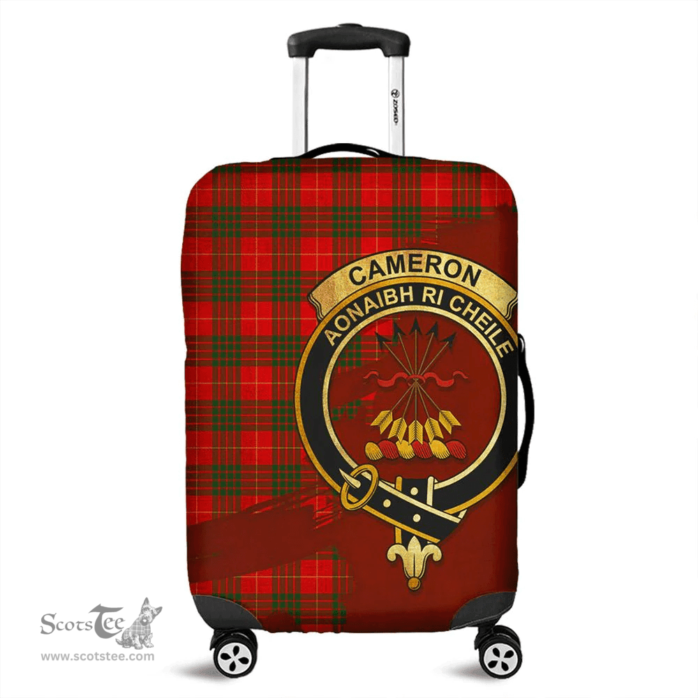 Looking for Scottish Cameron Modern Clan Tartan Luggage Cover - Crest Oldest Style? Check out our collection of Tartan Luggage Covers! Shop now at Scottishplaid.co!