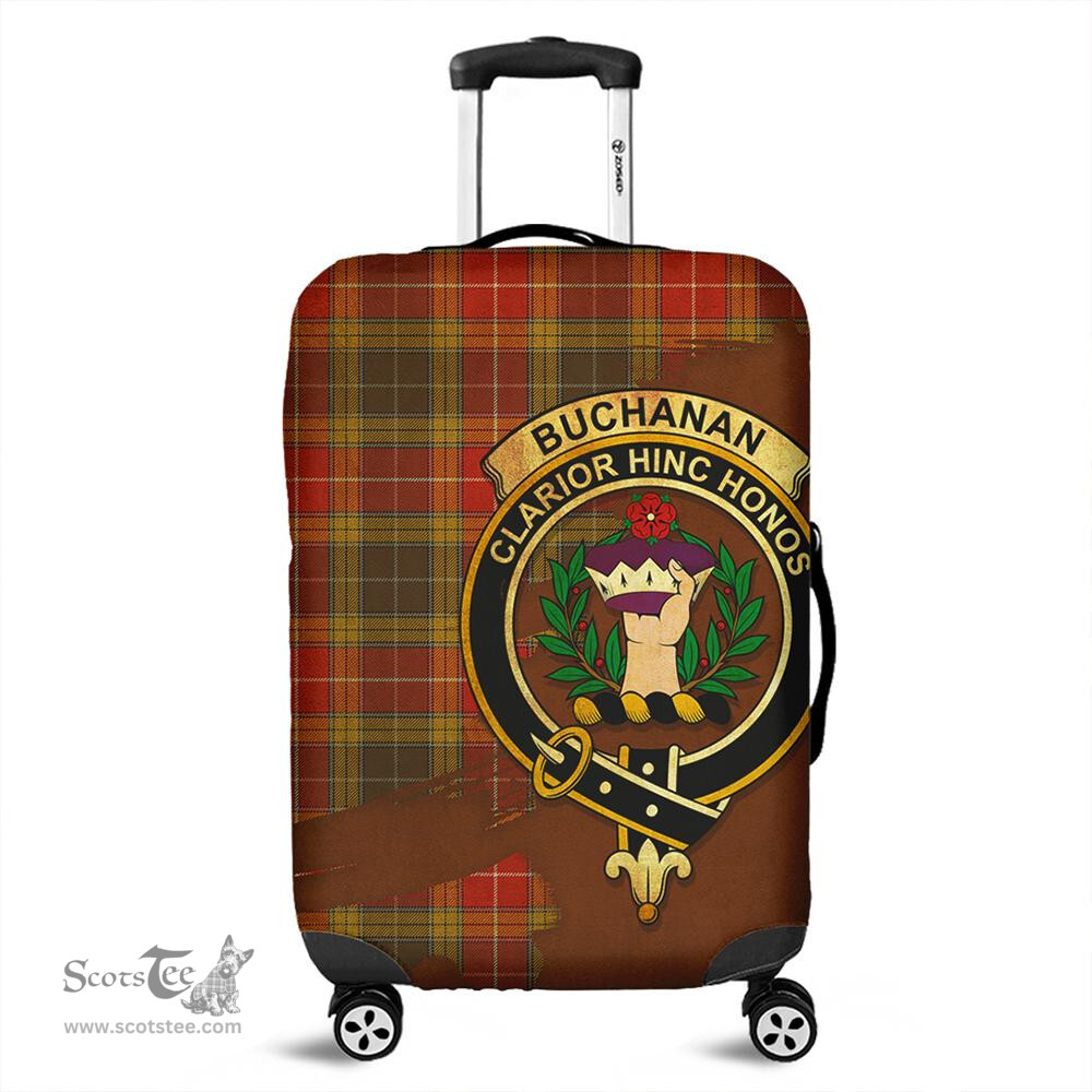 Looking for Scottish Buchanan Old Set Weathered Clan Tartan Luggage Cover - Crest Oldest Style? Check out our collection of Tartan Luggage Covers! Shop now at Scottishplaid.co!