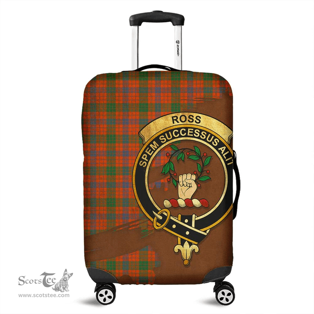 Looking for Scottish Ross Ancient Clan Tartan Luggage Cover - Crest Oldest Style? Check out our collection of Tartan Luggage Covers! Shop now at Scottishplaid.co!