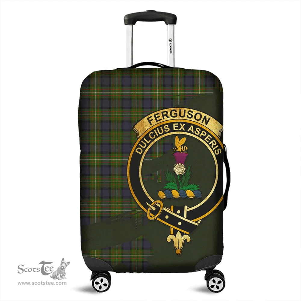 Looking for Scottish Fergusson Modern Clan Tartan Luggage Cover - Crest Oldest Style? Check out our collection of Tartan Luggage Covers! Shop now at Scottishplaid.co!