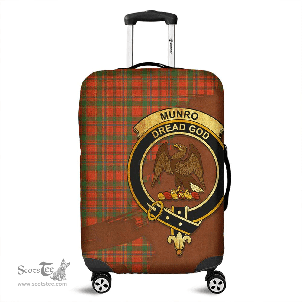 Looking for Scottish Munro Ancient Clan Tartan Luggage Cover - Crest Oldest Style? Check out our collection of Tartan Luggage Covers! Shop now at Scottishplaid.co!