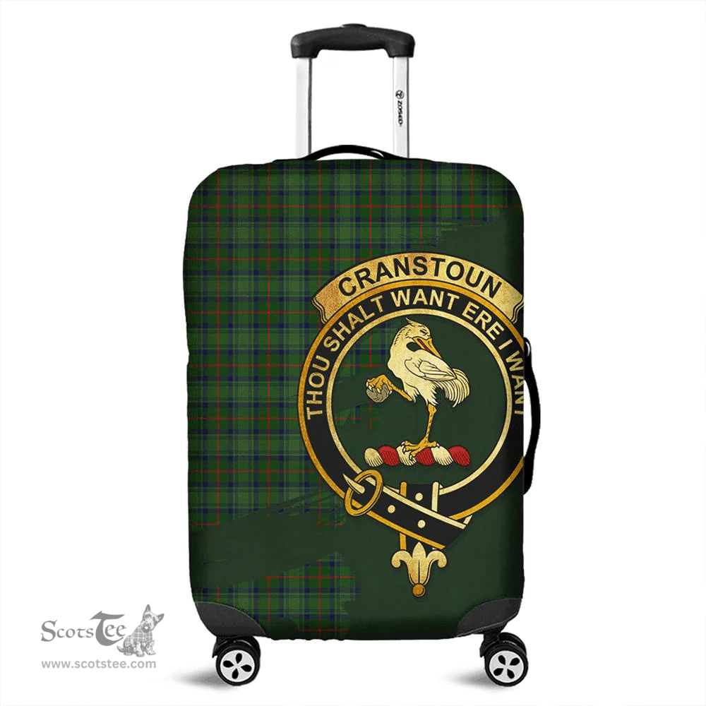 Looking for Scottish Cranstoun Clan Tartan Luggage Cover - Crest Oldest Style? Check out our collection of Tartan Luggage Covers! Shop now at Scottishplaid.co!