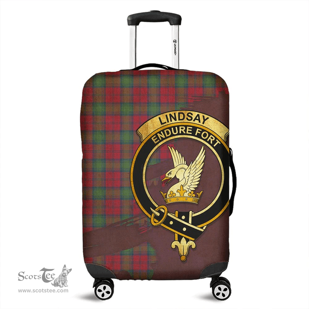 Looking for Scottish Lindsay Ancient Clan Tartan Luggage Cover - Crest Oldest Style? Check out our collection of Tartan Luggage Covers! Shop now at Scottishplaid.co!