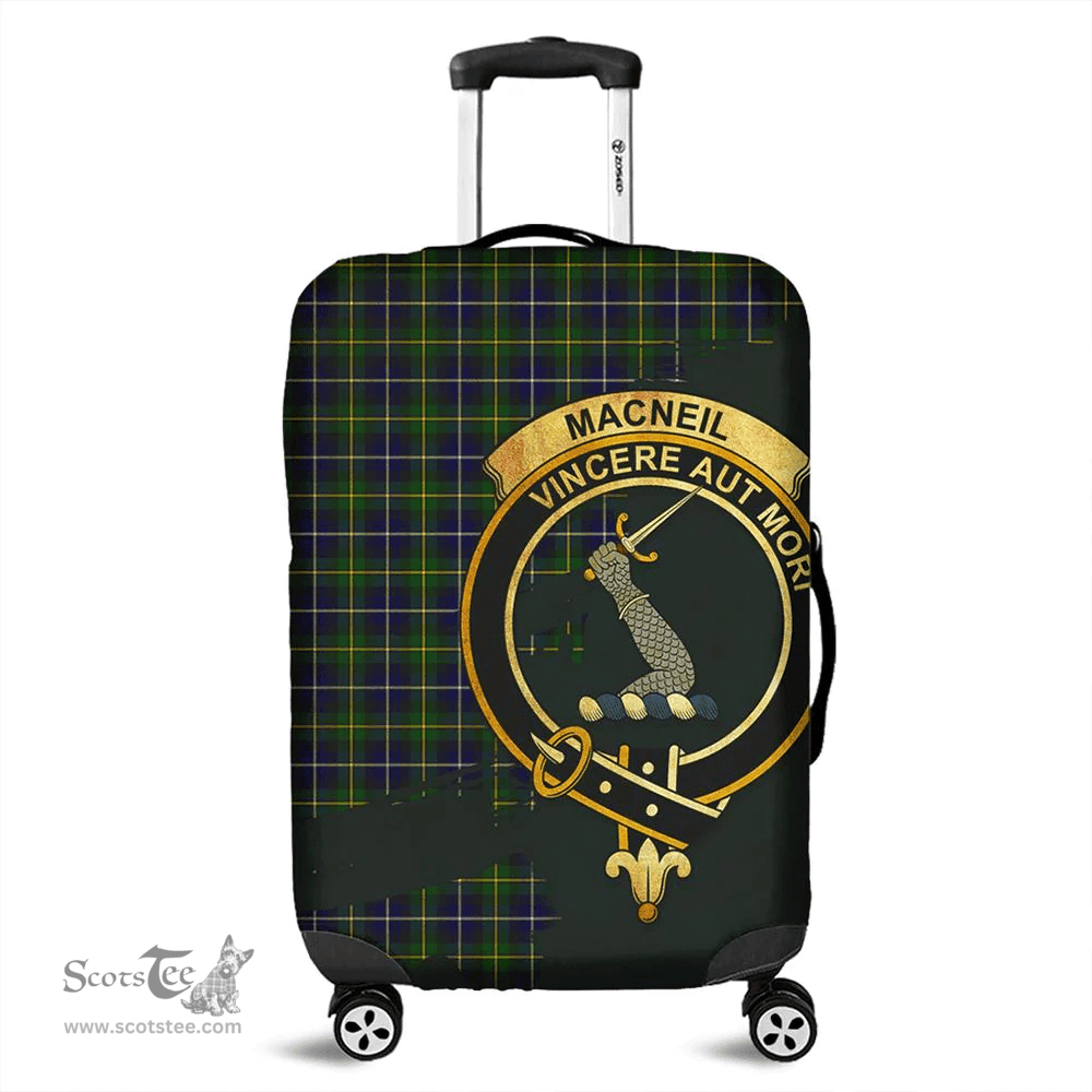 Looking for Scottish MacNeill of Barra Modern Clan Tartan Luggage Cover - Crest Oldest Style? Check out our collection of Tartan Luggage Covers! Shop now at Scottishplaid.co!