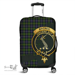 Looking for Scottish MacNeill of Barra Modern Clan Tartan Luggage Cover - Crest Oldest Style? Check out our collection of Tartan Luggage Covers! Shop now at Scottishplaid.co!