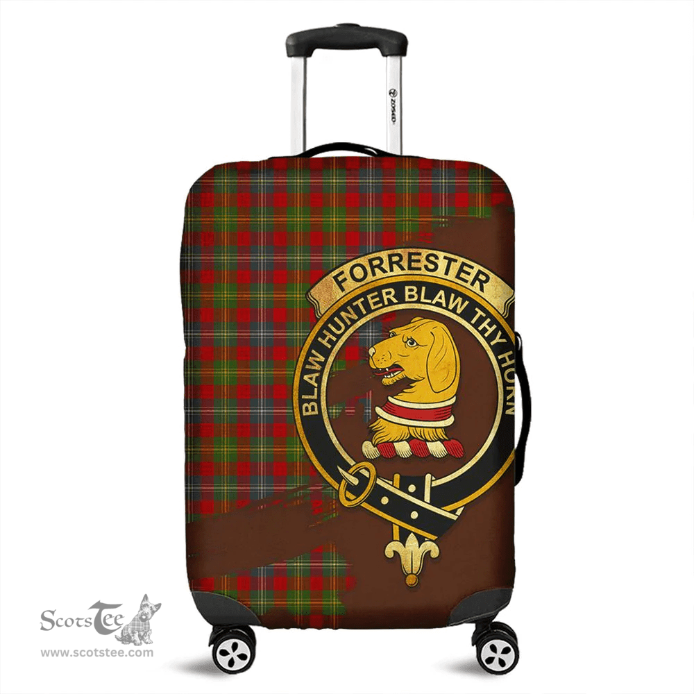 Looking for Scottish Forrester Clan Tartan Luggage Cover - Crest Oldest Style? Check out our collection of Tartan Luggage Covers! Shop now at Scottishplaid.co!