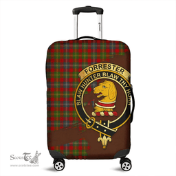 Looking for Scottish Forrester Clan Tartan Luggage Cover - Crest Oldest Style? Check out our collection of Tartan Luggage Covers! Shop now at Scottishplaid.co!