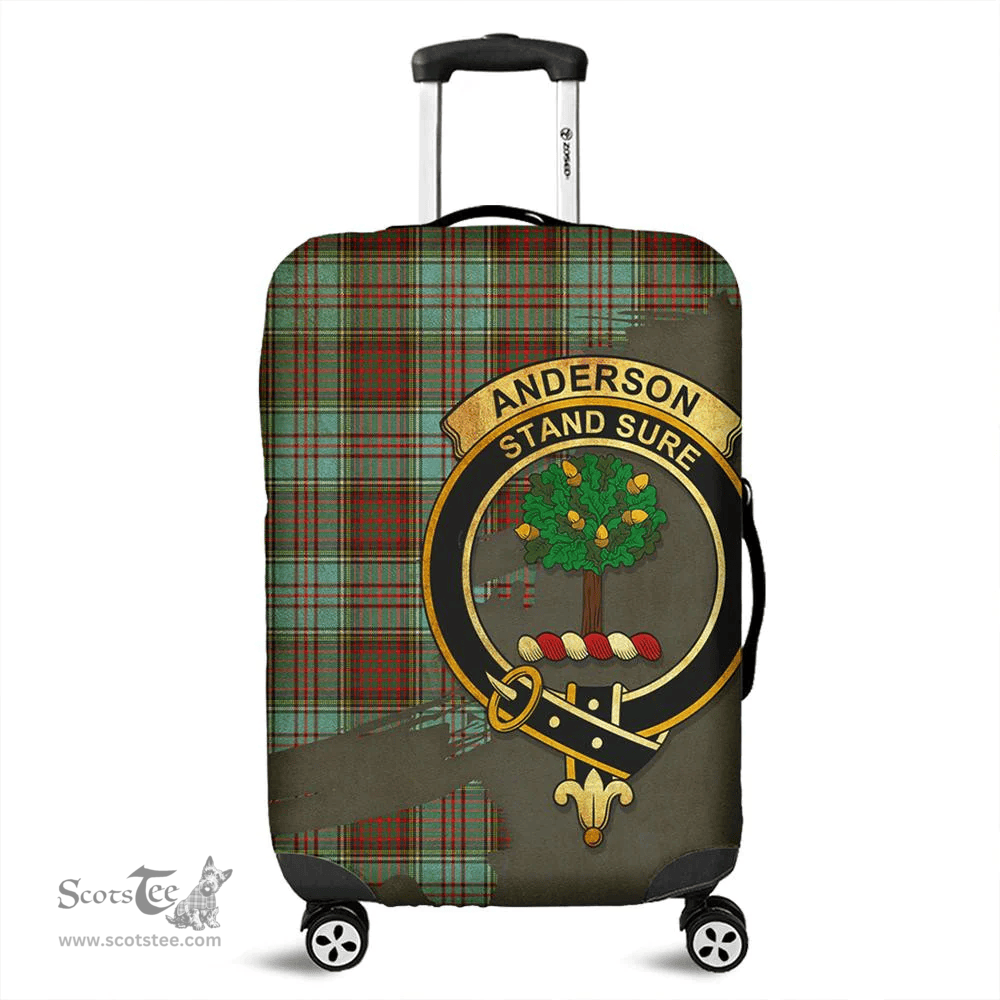 Looking for Scottish Anderson Ancient Clan Tartan Luggage Cover - Crest Oldest Style? Check out our collection of Tartan Luggage Covers! Shop now at Scottishplaid.co!