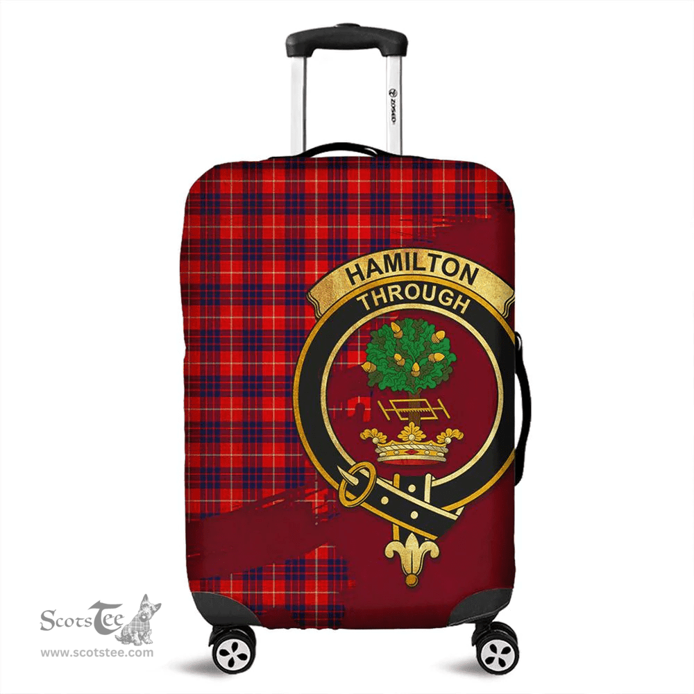 Looking for Scottish Hamilton Modern Clan Tartan Luggage Cover - Crest Oldest Style? Check out our collection of Tartan Luggage Covers! Shop now at Scottishplaid.co!