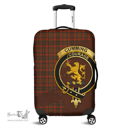 Looking for Scottish Cumming Hunting Weathered Clan Tartan Luggage Cover - Crest Oldest Style? Check out our collection of Tartan Luggage Covers! Shop now at Scottishplaid.co!