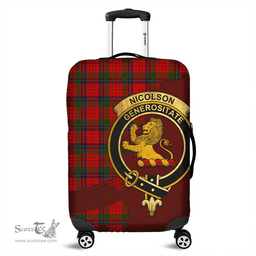 Looking for Scottish Nicolson Modern Clan Tartan Luggage Cover - Crest Oldest Style? Check out our collection of Tartan Luggage Covers! Shop now at Scottishplaid.co!