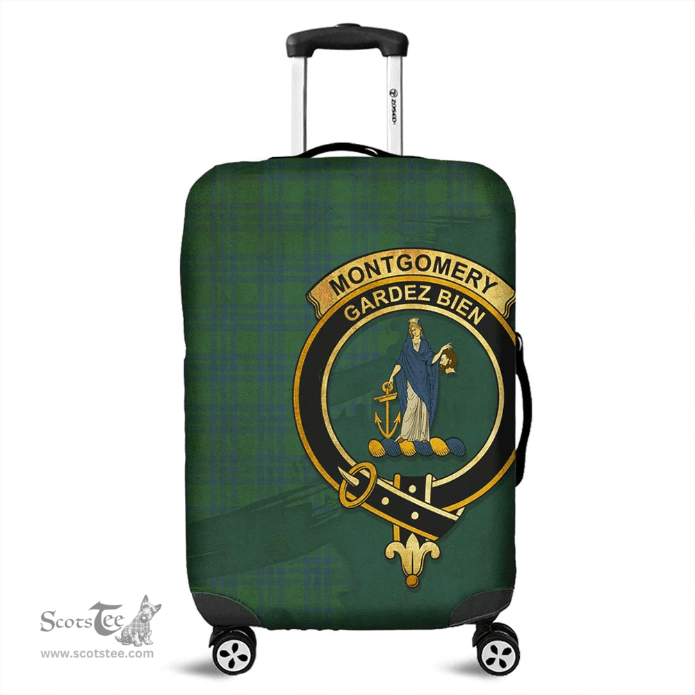 Looking for Scottish Montgomery Ancient Clan Tartan Luggage Cover - Crest Oldest Style? Check out our collection of Tartan Luggage Covers! Shop now at Scottishplaid.co!