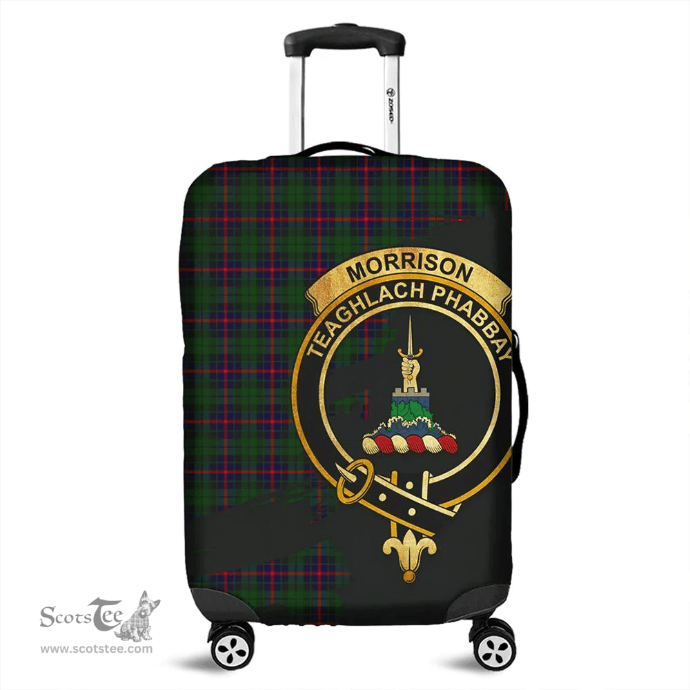 Looking for Scottish Morrison Modern Clan Tartan Luggage Cover - Crest Oldest Style? Check out our collection of Tartan Luggage Covers! Shop now at Scottishplaid.co!