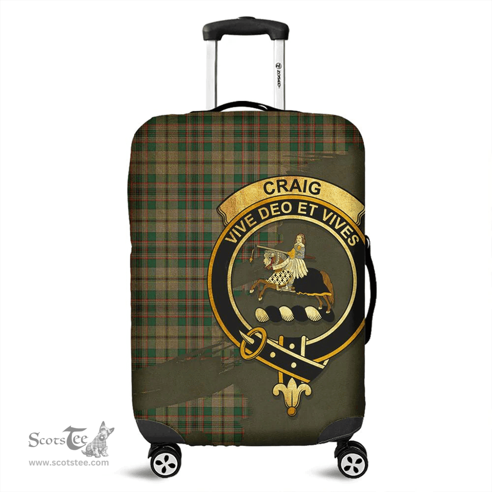 Looking for Scottish Craig Ancient Clan Tartan Luggage Cover - Crest Oldest Style? Check out our collection of Tartan Luggage Covers! Shop now at Scottishplaid.co!