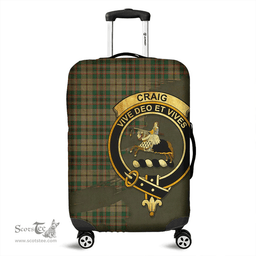 Looking for Scottish Craig Ancient Clan Tartan Luggage Cover - Crest Oldest Style? Check out our collection of Tartan Luggage Covers! Shop now at Scottishplaid.co!