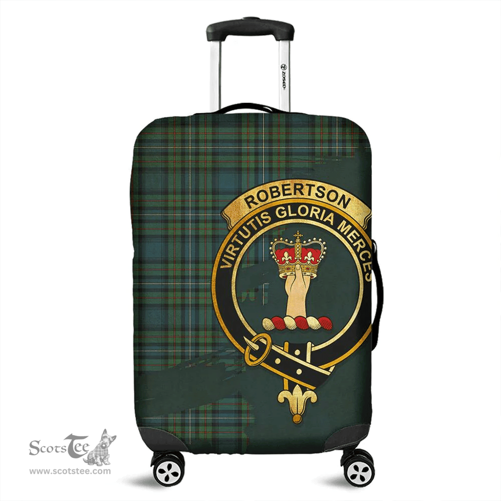 Looking for Scottish Robertson Hunting Ancient Clan Tartan Luggage Cover - Crest Oldest Style? Check out our collection of Tartan Luggage Covers! Shop now at Scottishplaid.co!