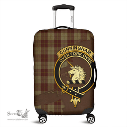 Looking for Scottish Cunningham Burgundy Dancers Clan Tartan Luggage Cover - Crest Oldest Style? Check out our collection of Tartan Luggage Covers! Shop now at Scottishplaid.co!