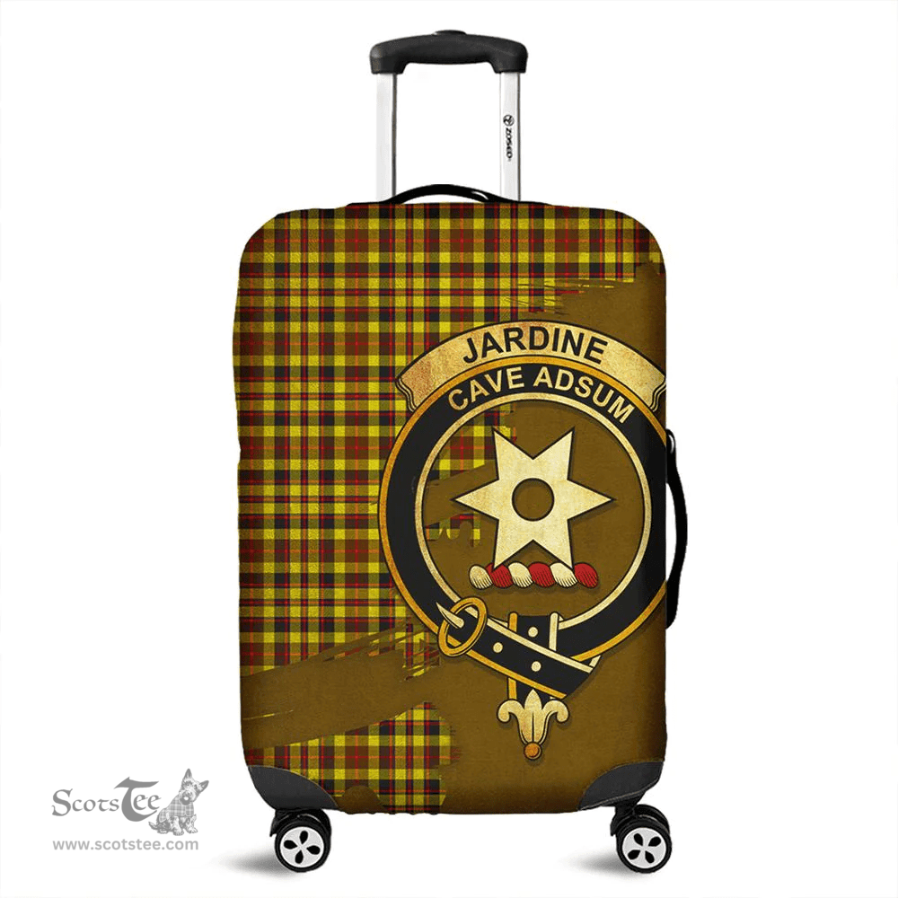 Looking for Scottish Jardine Clan Tartan Luggage Cover - Crest Oldest Style? Check out our collection of Tartan Luggage Covers! Shop now at Scottishplaid.co!