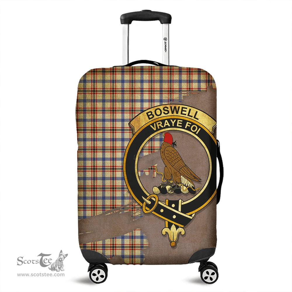 Looking for Scottish Boswell Modern Clan Tartan Luggage Cover - Crest Oldest Style? Check out our collection of Tartan Luggage Covers! Shop now at Scottishplaid.co!