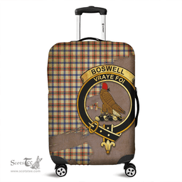 Looking for Scottish Boswell Modern Clan Tartan Luggage Cover - Crest Oldest Style? Check out our collection of Tartan Luggage Covers! Shop now at Scottishplaid.co!