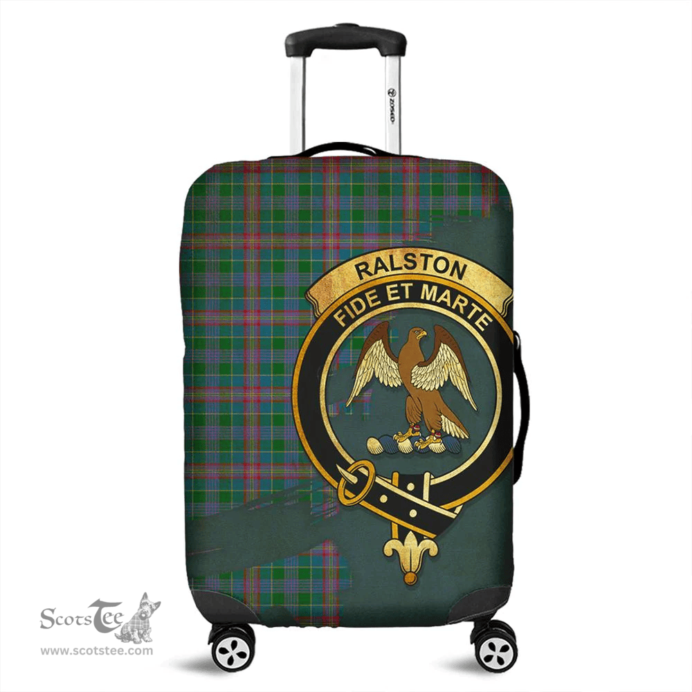 Looking for Scottish Ralston Clan Tartan Luggage Cover - Crest Oldest Style? Check out our collection of Tartan Luggage Covers! Shop now at Scottishplaid.co!