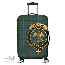 Looking for Scottish Ralston Clan Tartan Luggage Cover - Crest Oldest Style? Check out our collection of Tartan Luggage Covers! Shop now at Scottishplaid.co!
