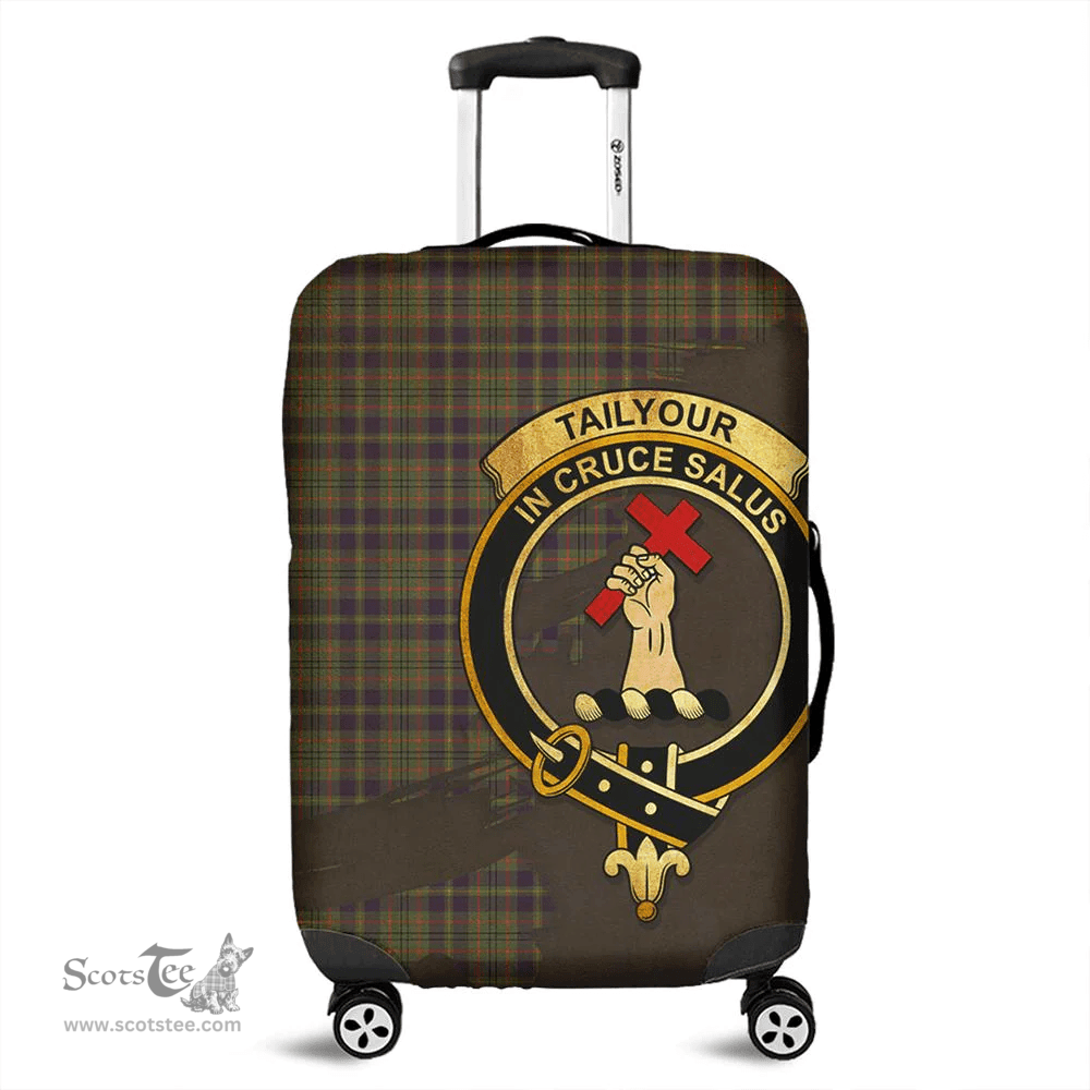 Looking for Scottish Tailyour Weathered Clan Tartan Luggage Cover - Crest Oldest Style? Check out our collection of Tartan Luggage Covers! Shop now at Scottishplaid.co!
