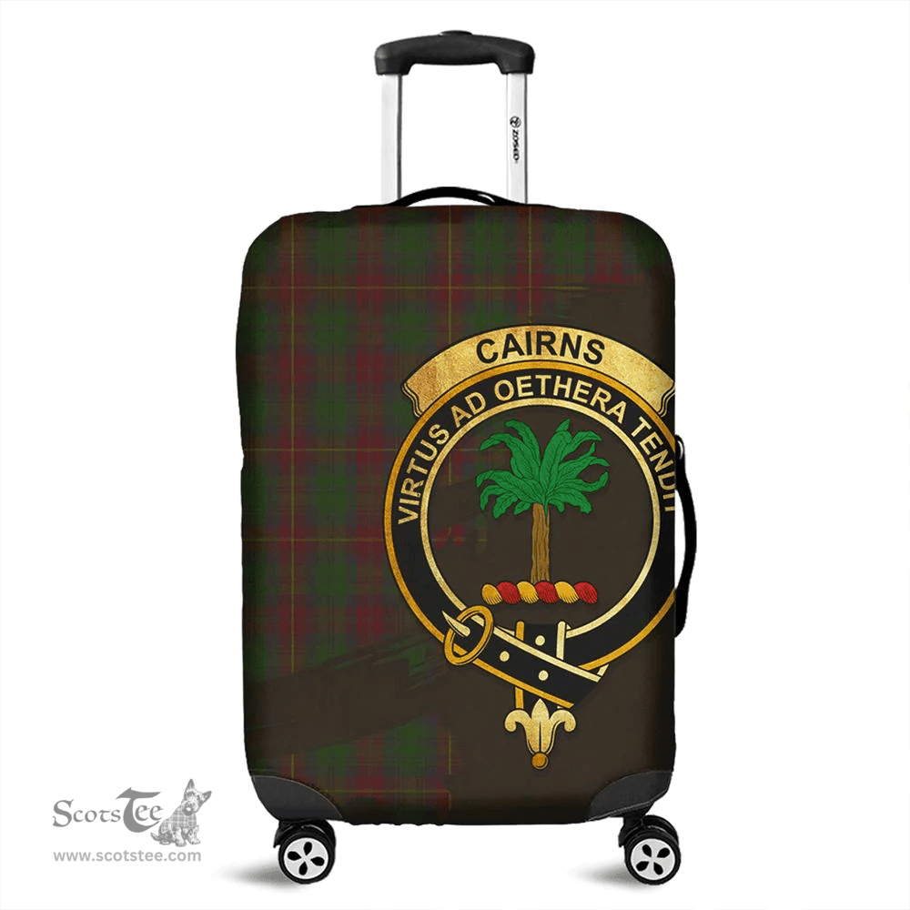 Looking for Scottish Cairns Clan Tartan Luggage Cover - Crest Oldest Style? Check out our collection of Tartan Luggage Covers! Shop now at Scottishplaid.co!