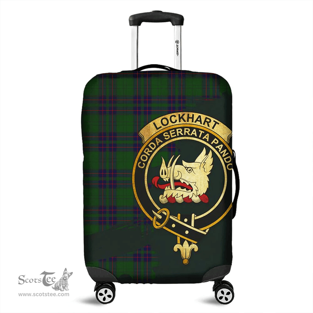 Looking for Scottish Lockhart Modern Clan Tartan Luggage Cover - Crest Oldest Style? Check out our collection of Tartan Luggage Covers! Shop now at Scottishplaid.co!