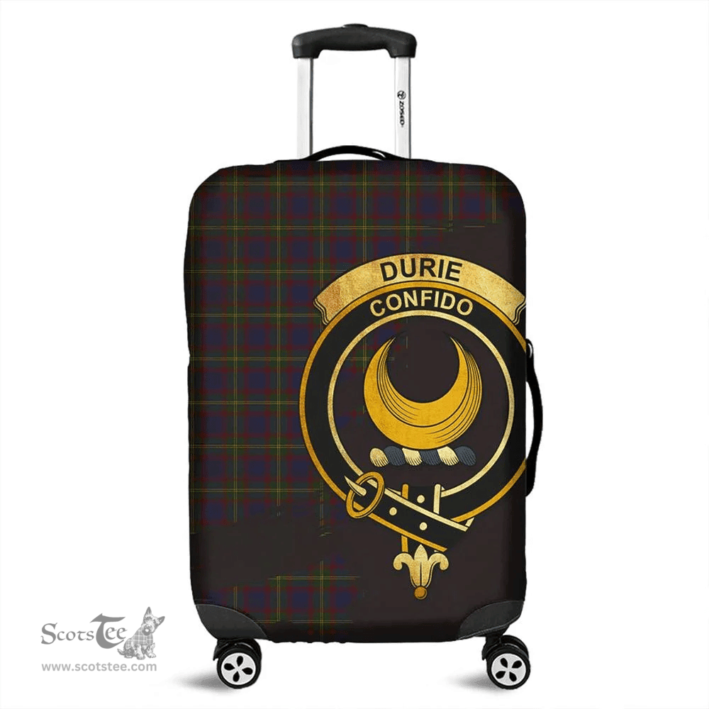 Looking for Scottish Durie Clan Tartan Luggage Cover - Crest Oldest Style? Check out our collection of Tartan Luggage Covers! Shop now at Scottishplaid.co!