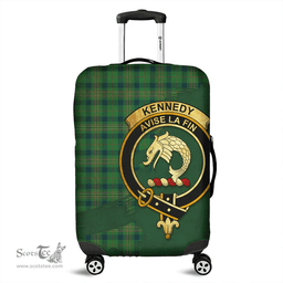 Looking for Scottish Kennedy Ancient Clan Tartan Luggage Cover - Crest Oldest Style? Check out our collection of Tartan Luggage Covers! Shop now at Scottishplaid.co!