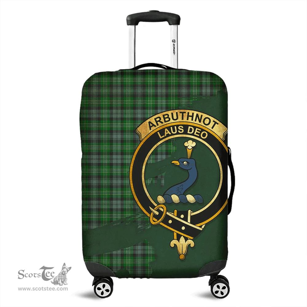 Looking for Scottish Arbuthnot Ancient Clan Tartan Luggage Cover - Crest Oldest Style? Check out our collection of Tartan Luggage Covers! Shop now at Scottishplaid.co!