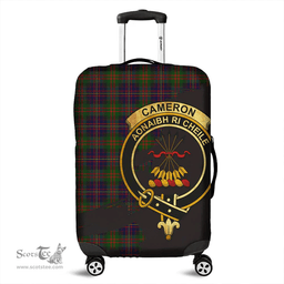 Looking for Scottish Cameron of Erracht Modern Clan Tartan Luggage Cover - Crest Oldest Style? Check out our collection of Tartan Luggage Covers! Shop now at Scottishplaid.co!